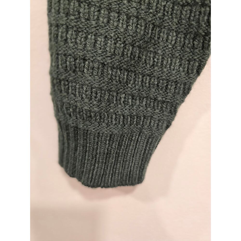 L.A. Hearts Forrest Green Knitted Crop Sweater Size XXS NWT - Picture 3 of 8